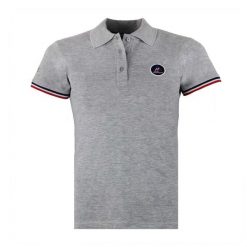 Damska koszulka polo Peak Mountain Abeca. Szare koszulki sportowe damskie Peak Mountain, bez wzorów, bez ramiączek. W wyprzedaży za 144.00 zł.