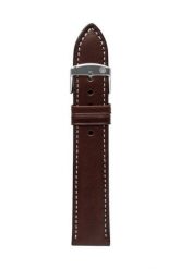 Pasek skórzany Zeppelin brązowy 22 mm. Brązowe zegarki sportowe Zeppelin, bez wzorów. Za 220.99 zł.