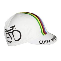 Czapka rowerowego mistrza świata Gist Equipe Vintage Merckx. Białe czapki damskie GIST, bez wzorów. Za 118.50 zł.