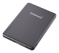 Intenso MW5000 Litowo-polimerowy (LiPo) 5000 mAh Bezprzewodowe ładowanie Szary. Szare powerbanki Intenso. Za 147.99 zł.