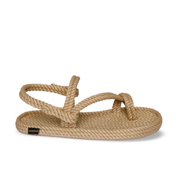 Sandały damskie HAWAII. Czarne sandały damskie Aulp, bez wzorów, z kauczuku, z otwartym noskiem, bez obcasa, na płaskiej podeszwie, bez zapięcia. Za 169.99 zł.