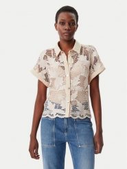 Lola Casademunt by Maite Koszula MS2515008 Écru Relaxed Fit. Koszule damskie Lola Casademunt by Maite, s, bez wzorów, z syntetyku, bez kołnierzyka, bez ramiączek. Za 279.99 zł.