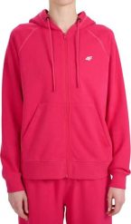 4f Bluza damska 4F F2205 różowa 4FWSS26TSWSF2205 54S S. Czerwone bluzy damskie 4F, s, bez wzorów, bez ramiączek, bez kaptura. Za 172.78 zł.