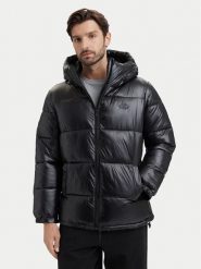 Kappa Kurtka zimowa 36226UW Czarny Comfort Fit. Czarne kurtki męskie Kappa, na zimę, m, bez wzorów, z syntetyku, bez kaptura. Za 349.99 zł.