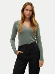 Vero Moda Bluzka Rosa 10298832 Zielony Regular Fit. Zielone bluzki damskie Vero Moda, xl, bez wzorów, z wiskozy, bez kołnierzyka, bez ramiączek. Za 89.99 zł.
