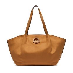 Torebka Liu Jo. Brązowe shopperki damskie Liu Jo, bez wzorów, bez dodatków. Za 679.99 zł.