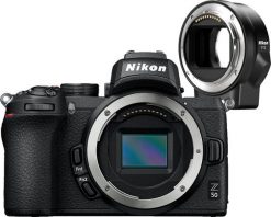 Aparat Nikon Z50 + adapter FTZ II (VOA050K003). Aparaty bezlusterkowce NIKON. Za 4,115.00 zł.