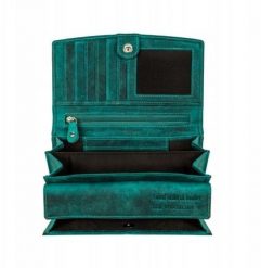 Zestaw prezentowy ZUP-55-GR saszetka nerka damska T-36-GR portfel damski skórzany T-01-GR. Portfele damskie Paolo Peruzzi. Za 337.41 zł.