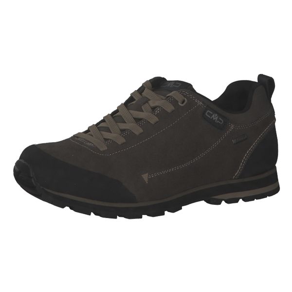 Niskie buty trekkingowe CMP Elettra WP. Czerwone trekkingi męskie CMP, z gumy, bez zapięcia. Za 409.99 zł.