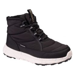 Buty Fitanu Vintar Eco 92800623895 czarne. Czarne śniegowce damskie z gumy, bez zapięcia. Za 434.19 zł.