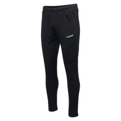 Spodnie sportowe Tech Move Football Pants. Czarne spodnie sportowe męskie Hummel, s, bez wzorów, z dresówki, do piłki nożnej. Za 90.00 zł.