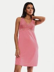 Triumph Koszula nocna Timeless Sensuality 10227238 Różowy Regular Fit. Czerwone koszule nocne damskie Triumph, bez wzorów, z lyocellu, bez ramiączek. Za 189.99 zł.