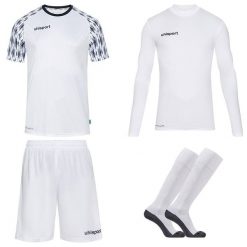 Zestaw Ochronny Uhlsport Reaction. Białe bluzy męskie Uhlsport, l, bez wzorów, sportowe, bez ramiączek, bez kaptura. Za 284.00 zł.