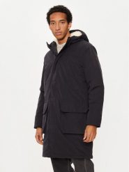 Wrangler Kurtka zimowa 112357423 Czarny Regular Fit. Czarne kurtki męskie Wrangler, na zimę, m, bez wzorów, z syntetyku, bez kaptura. Za 419.00 zł.