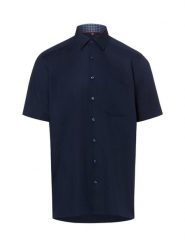 Andrew James koszula biznesowa z krótkim rękawem Mężczyźni Regular Fit Bawełna (100%) niebieski, 39. Niebieskie koszule męskie Andrew James, m, bez wzorów, z bawełny, biznesowe, bez kołnierzyka, bez ramiączek. Za 299.95 zł.