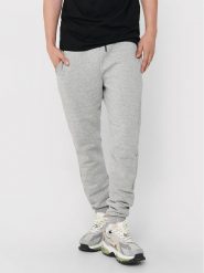 Only & Sons Spodnie dresowe Ceres 22018686 Szary Regular Fit. Szare spodnie sportowe męskie Only & Sons, m, bez wzorów, z bawełny. Za 119.99 zł.