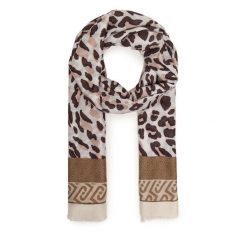 Szal Liu Jo. Brązowe szaliki damskie Liu Jo, bez wzorów. Za 199.99 zł.