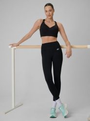 4F Legginsy treningowe szybkoschnące damskie - czarne XL. Czarne legginsy damskie 4F, bez wzorów. Za 179.99 zł.