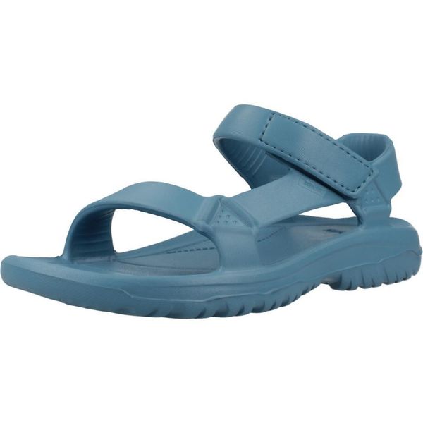 Sandały TEVA K HURRICANE DRIFT Niebieski. Niebieskie sandały damskie Teva, na lato, bez wzorów, z gumy, bez zapięcia. Za 136.99 zł.