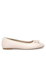 Jenny Fairy Baleriny ELPIDA JGD22-427 Beżowy. Brązowe balerinki damskie Jenny Fairy, bez wzorów, z syntetyku, bez obcasa, bez zapięcia. Za 59.99 zł.