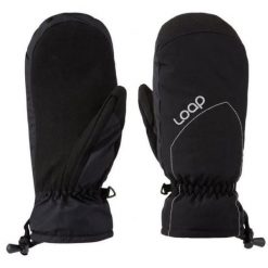 Rękawiczki narciarskie Loap Rory Black. Czarne rękawiczki damskie ZSPORT, bez wzorów. Za 177.99 zł.