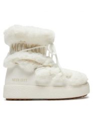 Moon Boot Śniegowce Ltrack Tube Faux-Fur 80D2450130 Biały. Białe śniegowce damskie Moon Boot, ze skóry, bez zapięcia. Za 1,089.00 zł.