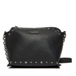 Torebka Pepe Jeans. Czarne torebki do ręki damskie Pepe Jeans, bez wzorów, z jeansu, bez dodatków. Za 209.99 zł.