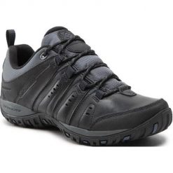 Buty trekkingowe męskie Columbia Męskie Woodburn Ii Waterproof. Czarne buty zimowe męskie Columbia, bez wzorów, z materiału, bez obcasa, bez zapięcia. Za 379.00 zł.