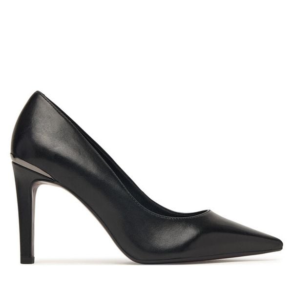 Szpilki Tamaris. Czarne szpilki damskie Tamaris, bez wzorów, bez obcasa, na szpilce, bez zapięcia. Za 355.99 zł.