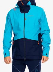 Kurtka przeciwdeszczowa męska La Sportiva Chaser Evo Shell Jkt. Niebieskie kurtki męskie La Sportiva, m, bez wzorów, z materiału, bez kaptura. Za 1,413.00 zł.