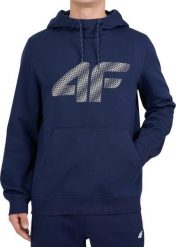 4f Bluza męska 4F M2548 granatowa 4FWMM00TSWSM2548 31S S. Bluzy męskie 4F, m, bez wzorów, bez ramiączek, bez kaptura. Za 194.38 zł.