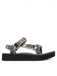 Teva Sandały Midform Universal 1090969 Szary. Szare sandały damskie Teva, bez wzorów, z materiału, bez obcasa, na koturnie, bez zapięcia. Za 329.99 zł.