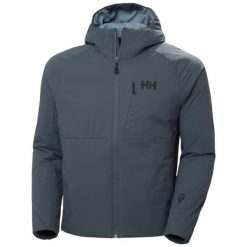 Kurtka wodoodporna z kapturem Helly Hansen Odin Stretch Insulat 2.0. Szare kurtki męskie Helly Hansen, na lato, xl, bez wzorów, z elastanu, klasyczne, z kapturem. Za 1,005.00 zł.