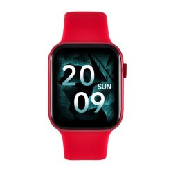 Smartwatch sportowy unisex Watchmark Wi12 czerwony. Czerwone krokomierze watchmark. Za 173.99 zł.