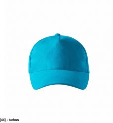 MALFINI - ADLER - Czapka unisex, 340 g/m, 100 % bawełna - nastawialna turkus. Czapki damskie MALFINI, bez wzorów, z bawełny. Za 11.63 zł.