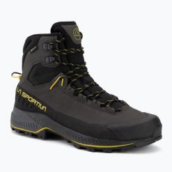 Buty trekkingowe męskie La Sportiva TX5 Evo Mid GTX. Szare trekkingi męskie La Sportiva, z gore-texu, przed kolano, bez zapięcia. Za 1,211.70 zł.