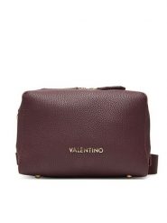 Valentino Torebka Pattie VBS52901G Bordowy. Czerwone listonoszki damskie Valentino, bez wzorów, ze skóry, bez dodatków. Za 359.99 zł.