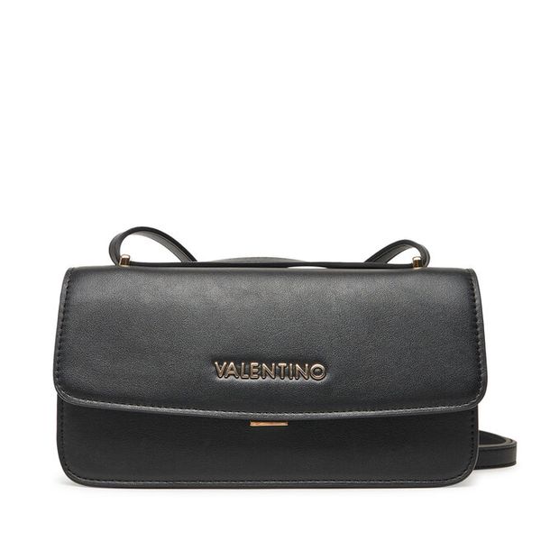 Torebka Valentino. Czarne listonoszki damskie Valentino, bez wzorów, bez dodatków. Za 260.99 zł.