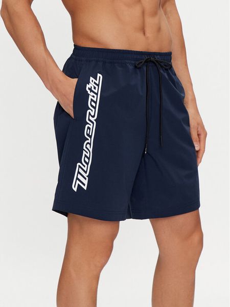 North Sails Szorty kąpielowe 454029 Granatowy Regular Fit. Niebieskie kąpielówki męskie North Sails, bez wzorów, z syntetyku. Za 549.99 zł.