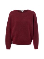Marie Lund Sweter Kobiety czerwony, L. Czerwone swetry nierozpinane damskie Marie Lund, l, bez wzorów, z wełny, bez kołnierzyka, bez ramiączek. Za 249.95 zł.