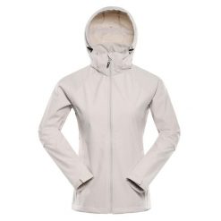 Kurtka damska softshell Alpine Pro Hoora. Brązowe kurtki sportowe damskie Alpine Pro, bez wzorów, z softshellu, bez ramiączek, bez kaptura, trekkingowe. W wyprzedaży za 379.00 zł.