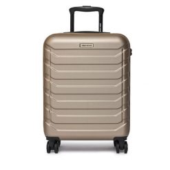 Walizka kabinowa GINO ROSSI. Żółte walizki damskie Gino Rossi, bez wzorów. Za 259.99 zł.