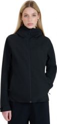 Kurtka damska techniczna 4F F702 czarna 4FWSS25TTJAF702 20S S. Czarne kurtki sportowe damskie 4F, s, bez wzorów, bez ramiączek, bez kaptura. Za 229.98 zł.