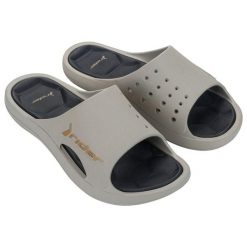 Buty klapki sportowe męskie Rider Bay XIV Ad. Szare klapki męskie Rider, bez wzorów, bez zapięcia. Za 129.00 zł.