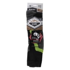 Skarpetki Hi-Tec Acaro II. Czarne skarpety męskie Hi-tec, bez wzorów, z elastanu. Za 39.99 zł.