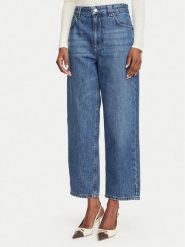 Marella Jeansy Tomboy 2623186054 Niebieski Straight Fit. Niebieskie jeansy damskie Marella, bez wzorów, z bawełny. Za 879.99 zł.