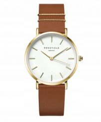 Zegarek Rosefield The West Village Zegarek damski biała tarcza 33 mm (WWCG-W86). Białe zegarki damskie Rosefield. Za 301.99 zł.