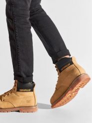 CAT Footwear Trapery S3 Hro P724626 Żółty. Żółte buty zimowe męskie CAT Footwear, bez wzorów, bez obcasa, bez zapięcia. Za 579.99 zł.