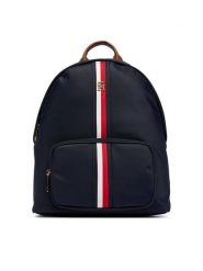 Tommy Hilfiger Plecak Popette Dome Backpack Corp AW0AW19243 Granatowy. Niebieskie plecaki damskie Tommy Hilfiger, bez wzorów, z materiału. Za 489.99 zł.
