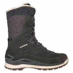 Buty trekkingowe damskie Lowa Barina Anthracite Champagner. Szare obuwie trekkingowe damskie Lowa, z materiału, bez zapięcia. Za 1,179.99 zł.